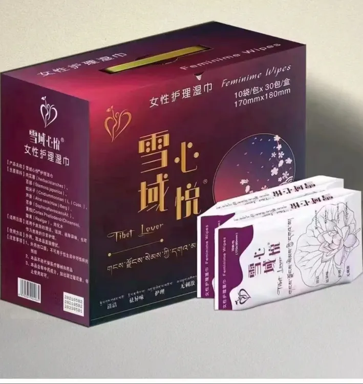 （主播推荐）雪域心悦护理湿巾（10袋装）