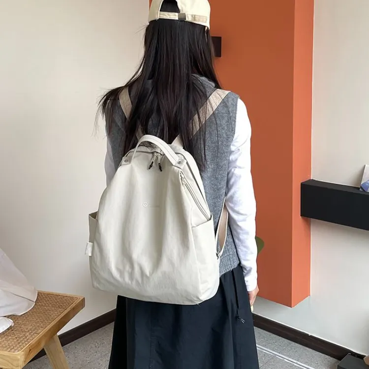 牛津布双肩包轻便耐磨时尚百搭大容量背包日常通勤女包旅行包1932