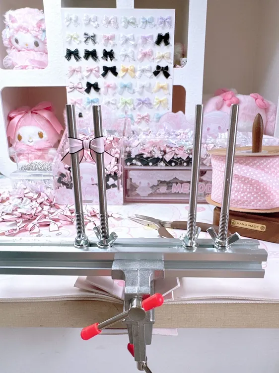 diy手打蝴蝶结神器蝴蝶结发夹发饰工具配件