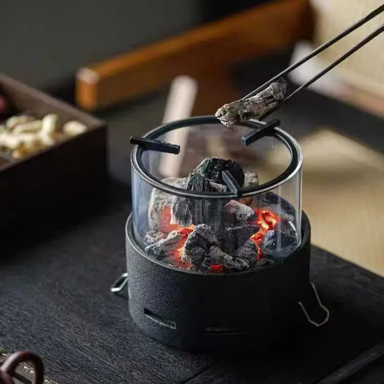 家用户外明火煮茶烤火两用