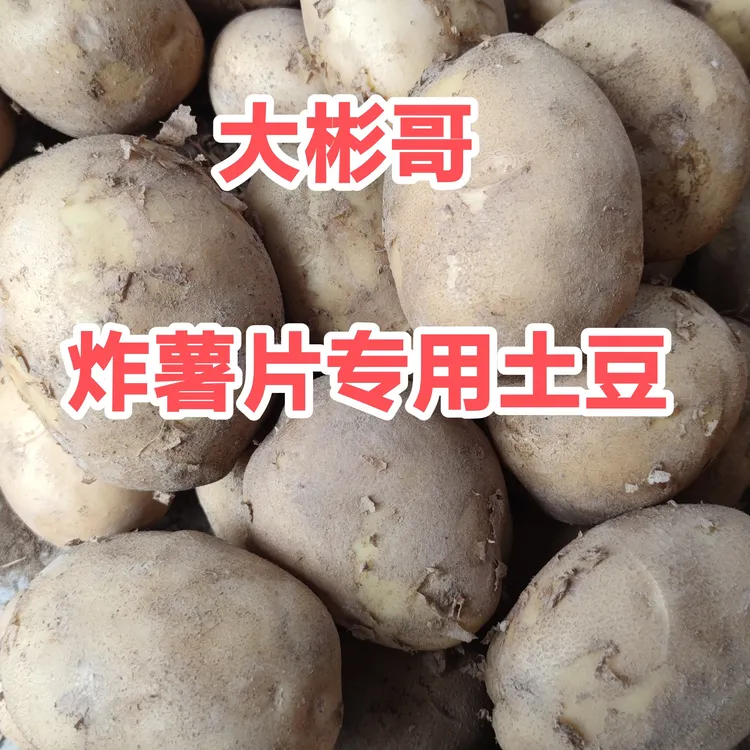 大彬炸薯片《专用土豆》炸不黑特产
