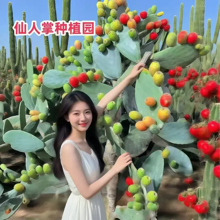 【带根米邦塔仙人掌】种植绿植盆栽老叶片植物仙人掌科多肉商品图