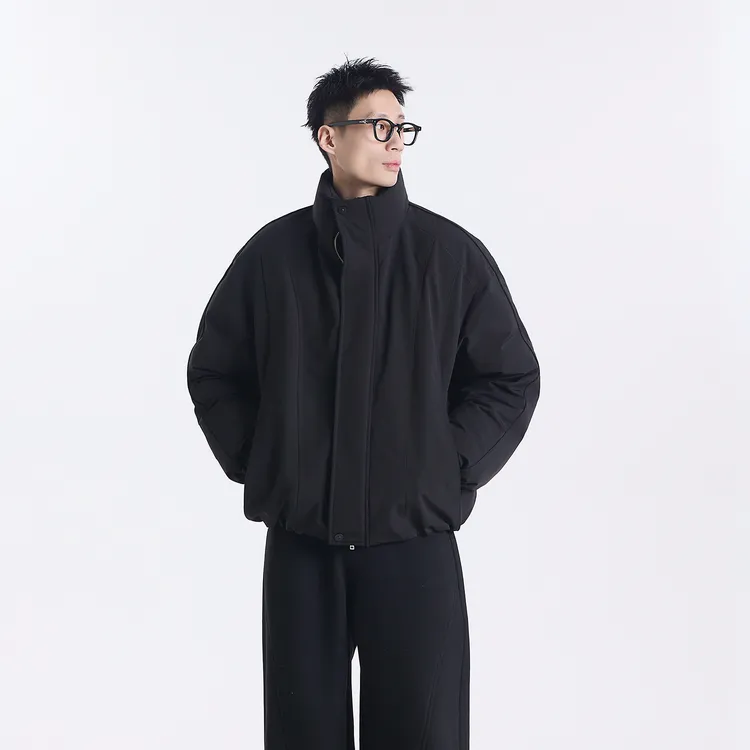 GCCDUPE77『序冰』冬季立领极简结构90白鸭绒保暖夹克羽绒服