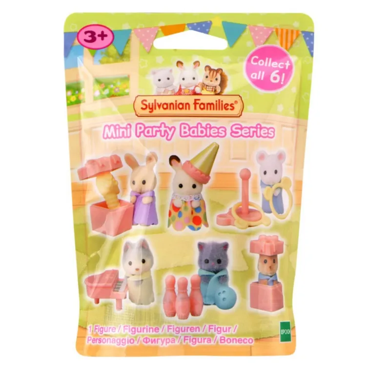 森贝儿家族宝宝迷你派对盲袋过家家玩偶手办儿童玩具小号公仔5835