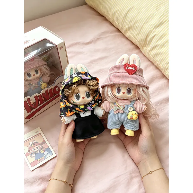 【Labubu复古理发店•娃衣合集】可爱超萌拉布布娃衣衣服套装