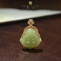 【凰一品】和田玉佛公S925