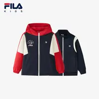 FILA斐乐儿童【斐护科技】套装男小童经典百搭外套K11B513707F