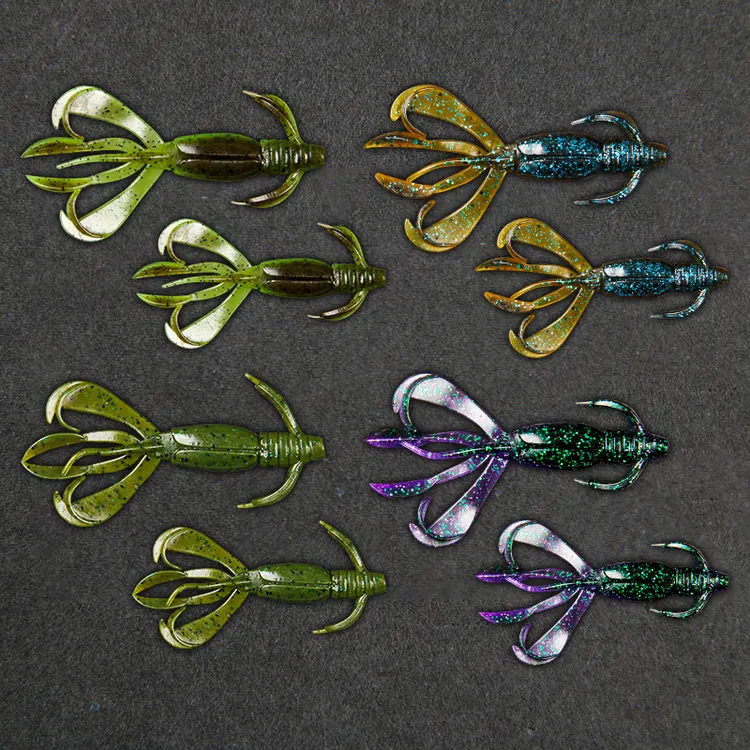 软饵时代K牌虾 K虾软饵路亚软饵德州钓组鲈鱼饵日系软饵复刻