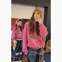 【奶糖妹妹】九Hihoniya~2025秋季亲子卡通印花bu二家可爱纯棉卫衣