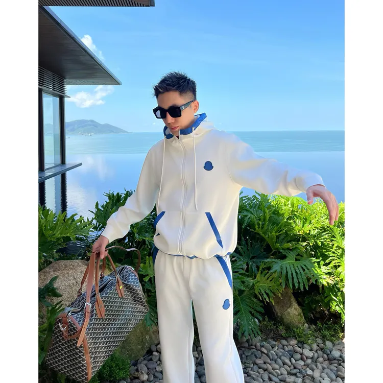 【玛雅套装】秋季冰感棉300g薄款弹力液氨休闲卫裤男直筒K182