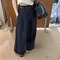 新款简约显瘦高腰直筒宽松阔腿百搭休闲裤