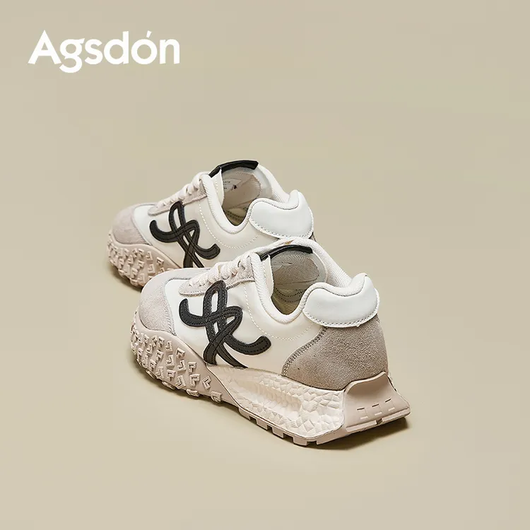 Y奥古狮厚底德训鞋女2025新款夏季休闲运动老爹鞋爆款百搭阿甘鞋Y