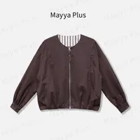 【新贵玩家】Mayya Plus麦芽定制流光风松弛感休闲外套上衣32536993