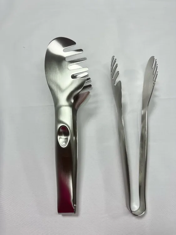 304不锈钢多功能食品夹适用于烧烤牛排沙拉面条等多种食物