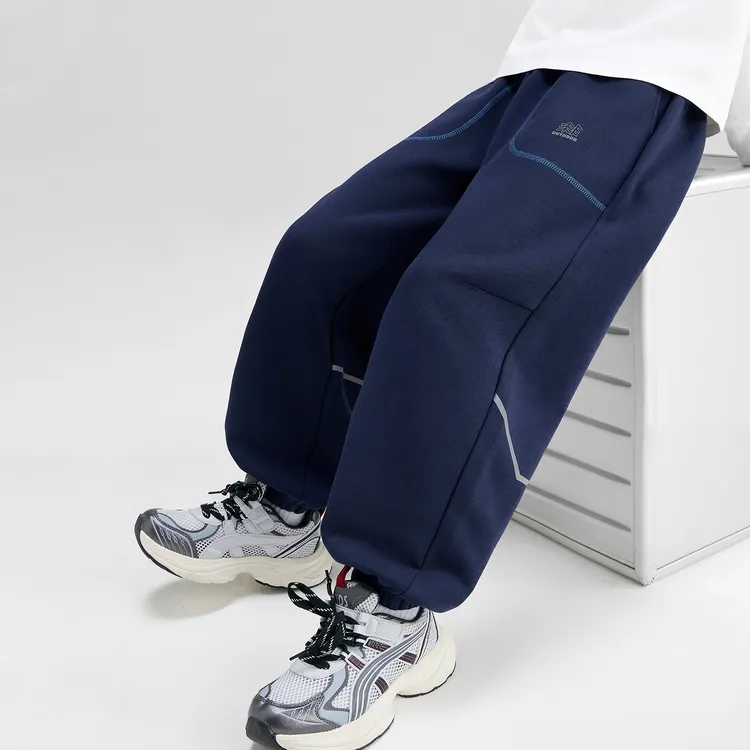 【好芳法】左西童装男童裤子秋儿童反光条卫裤春秋款2025新款运动