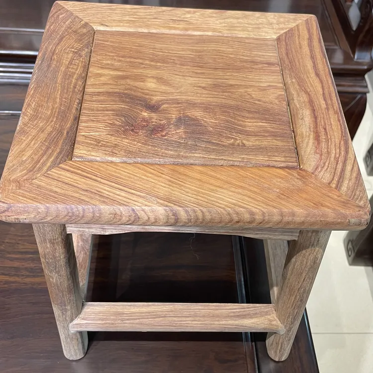 原木色凳沙发小凳复古凳子矮凳书桌角几鞋凳茶几方形家用木家具