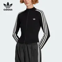 Adidas/阿迪达斯正品三叶草女士运动修身经典百搭亲肤夹克JY2597