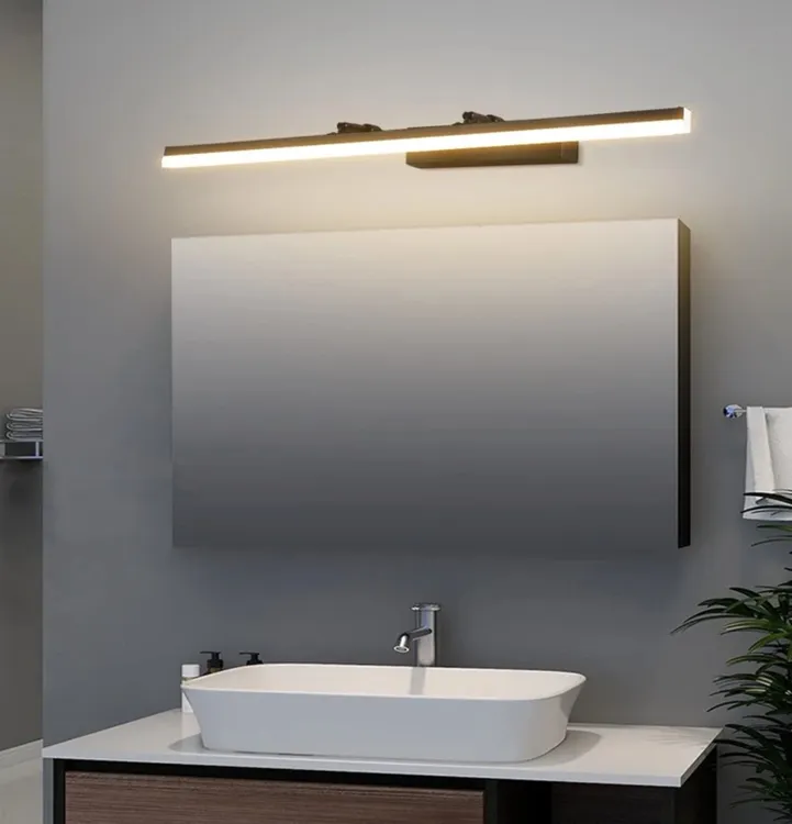 镜前灯 卫生间led免打孔浴室北欧简约镜柜专用壁灯梳妆台镜灯灯具