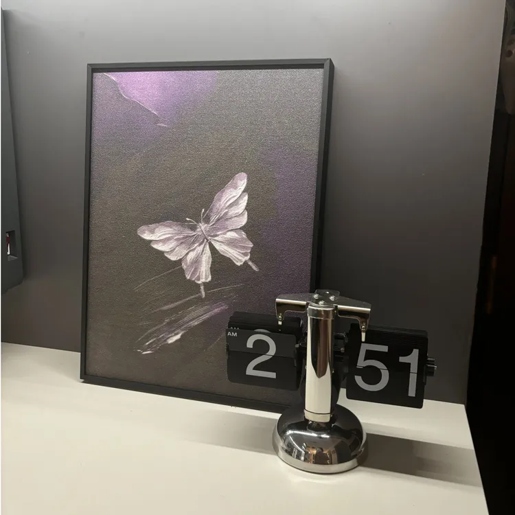 ins风韩系蝴蝶客厅挂画高级感挂画创意小众艺术客厅布置家居饰品