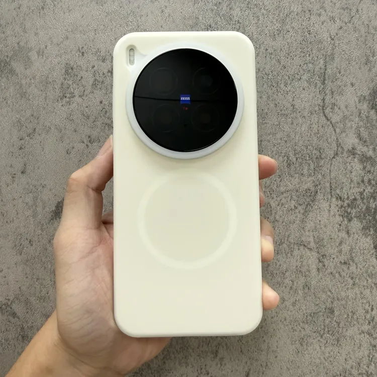 适用vivox300pro磁吸手机壳x200果冻软糯亲肤液态硅胶iqooneo10壳