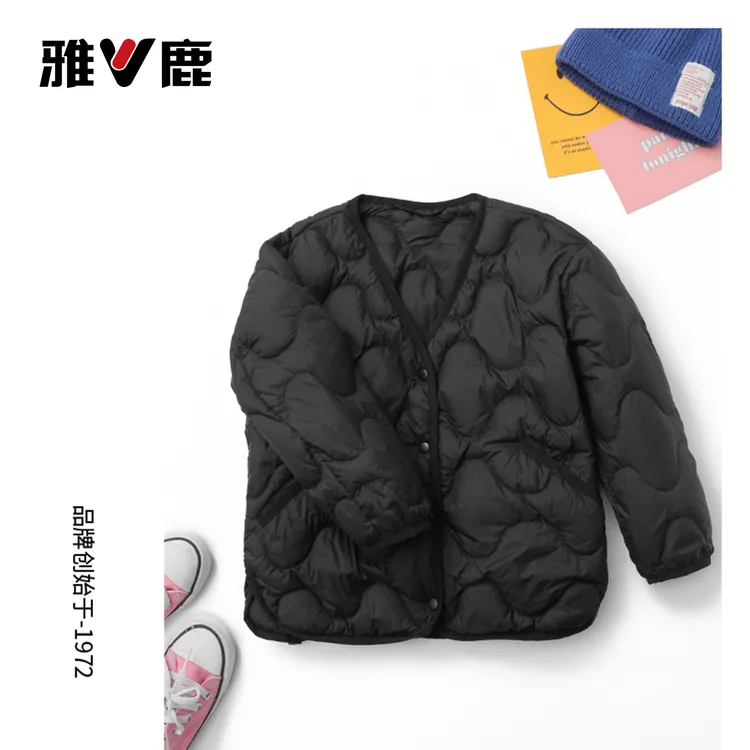 【90绒】TJ雅鹿童装儿童亲子轻薄内胆羽绒服外套保暖冬季春秋冬百搭