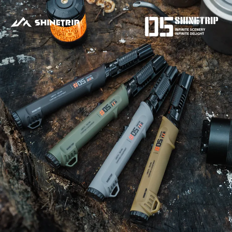 【露营好物专属】山趣户外露营可充气明火点火棒喷枪长防风点火器