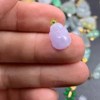 【闪购商品】翡翠18K金镶嵌颈饰翡翠