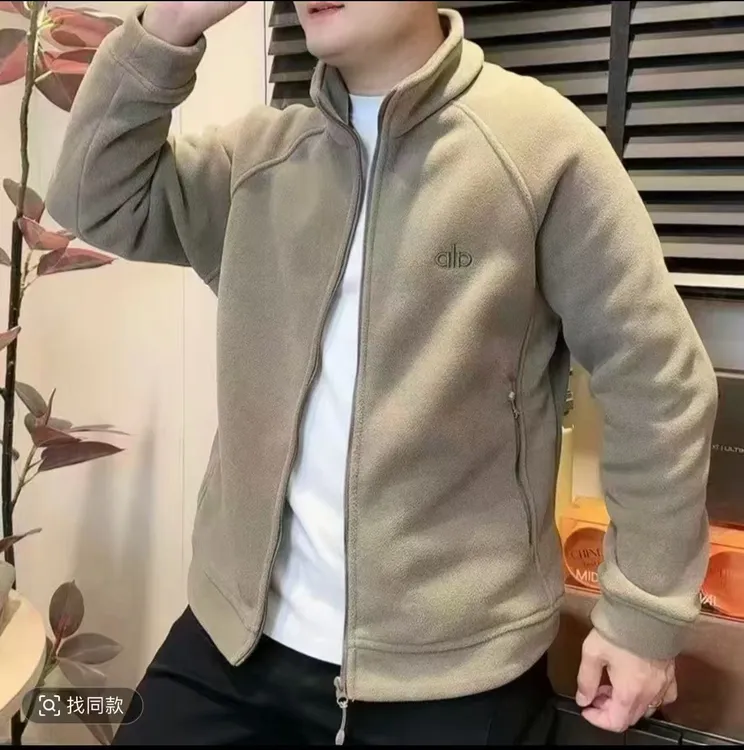 （加厚双面摇粒绒外套）秋冬保暖防风时尚品质外套