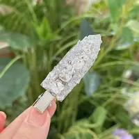 精品水晶韩系新款满镶重工轻奢时尚百搭白色船型金属压夹4226