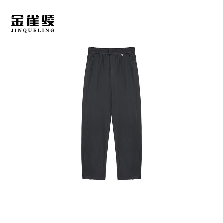金雀绫【皇冠裤】休闲风舒适百搭设计款加宽加大休闲裤SZA3KL581