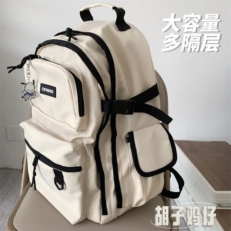大容量工装双肩包多层防水双肩背包