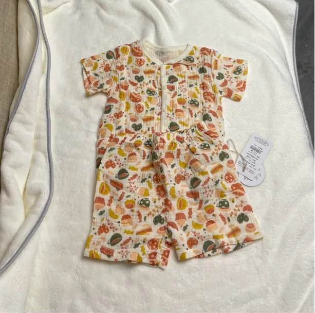 摇篮日记纱布面分体套装男女同款