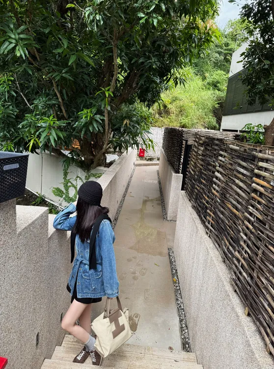 【裁云】新款轻奢高级感时尚系带牛仔外套 YW245