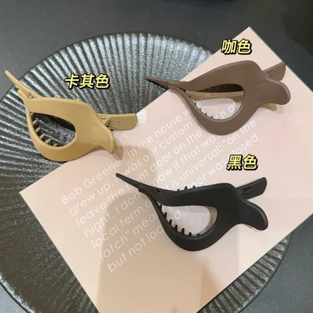 法式韩系复古发夹女2025新款一字夹百搭日常抓夹头饰合扭扭卡子