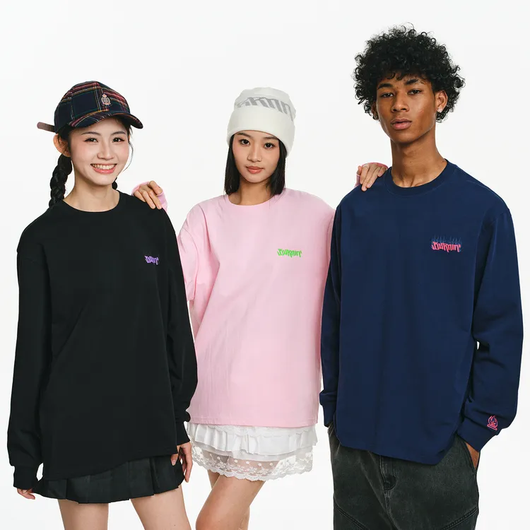 【年终活动爆款】BURNIN*火焰横排25新款加绒明星同款小火苗冬男女