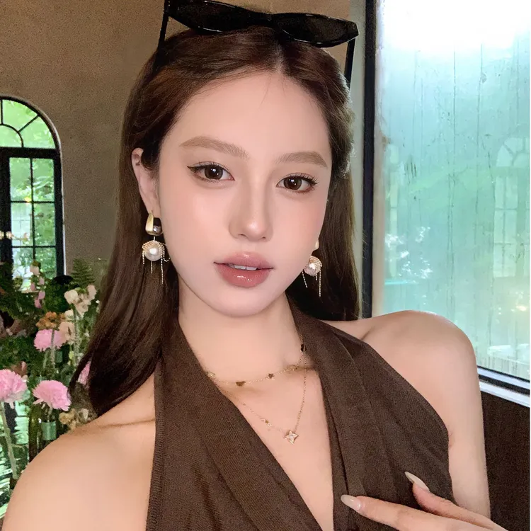 合金仿珍珠耳饰 奥菲利亚 法式珍珠流苏耳环女小众独特高级感耳饰