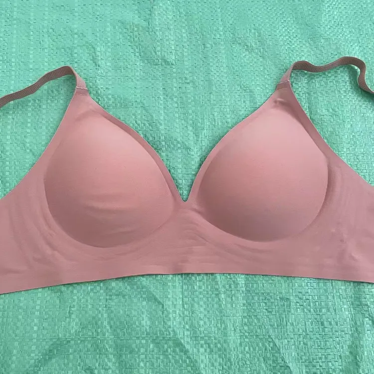 无痕乳胶水滴罩杯单件无钢圈薄款少女性感内衣