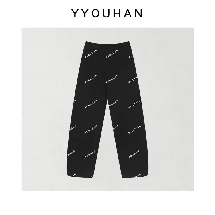 月月 2025秋冬新款【舒展裤】加绒加厚高腰显瘦休闲裤 2510C7322