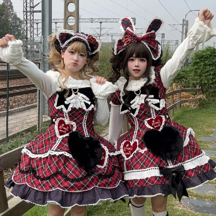 新年团预约头饰内搭单买《涩谷甜心》可爱蝴蝶结蛋糕公主风Lolita