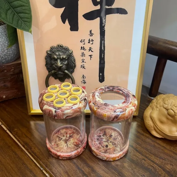 海派张机机 肉肉 一代老密胺七孔独眼 60 有机蝈蝈罐