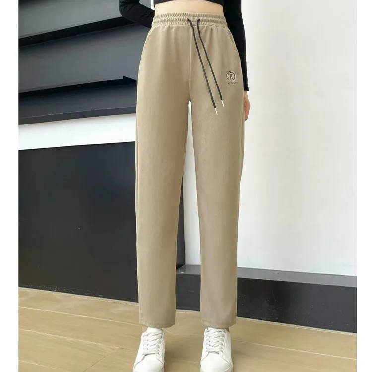 阔腿冬季显瘦秋冬宽松舒适裤子新款爆款妈妈50-60岁休闲裤阔腿裤