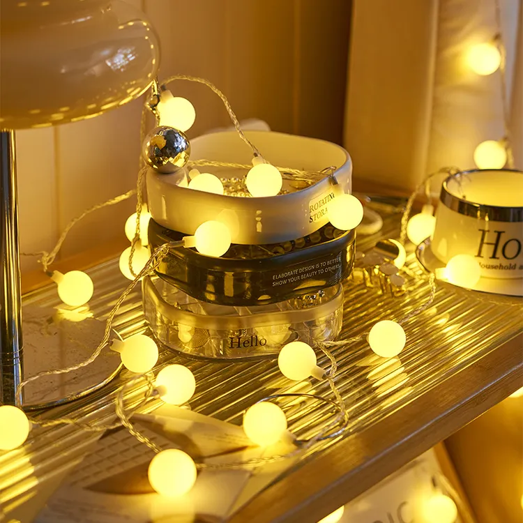 小夜灯露营装饰灯生日氛围灯星星灯彩灯灯串满天星帐篷天幕灯