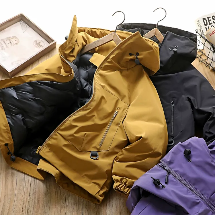 儿童加厚棉服棉袄连帽宽松秋冬季男童男孩中大童保暖拉链5450