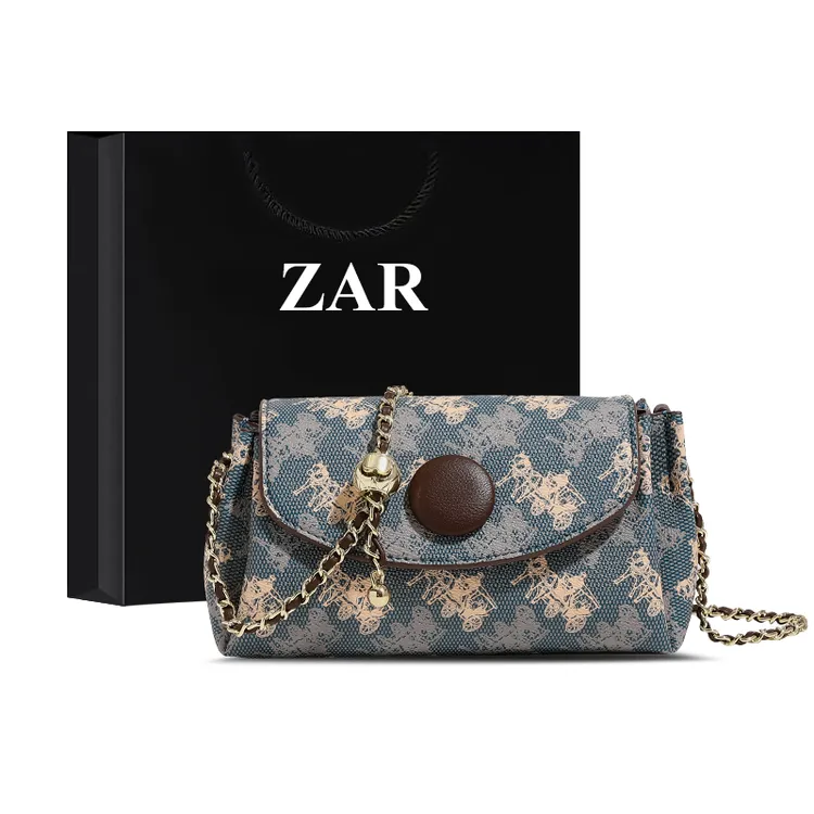 ZAR&RUILR/查瑞娜高级感轻奢链条包包女百搭小包包小众时尚斜挎包