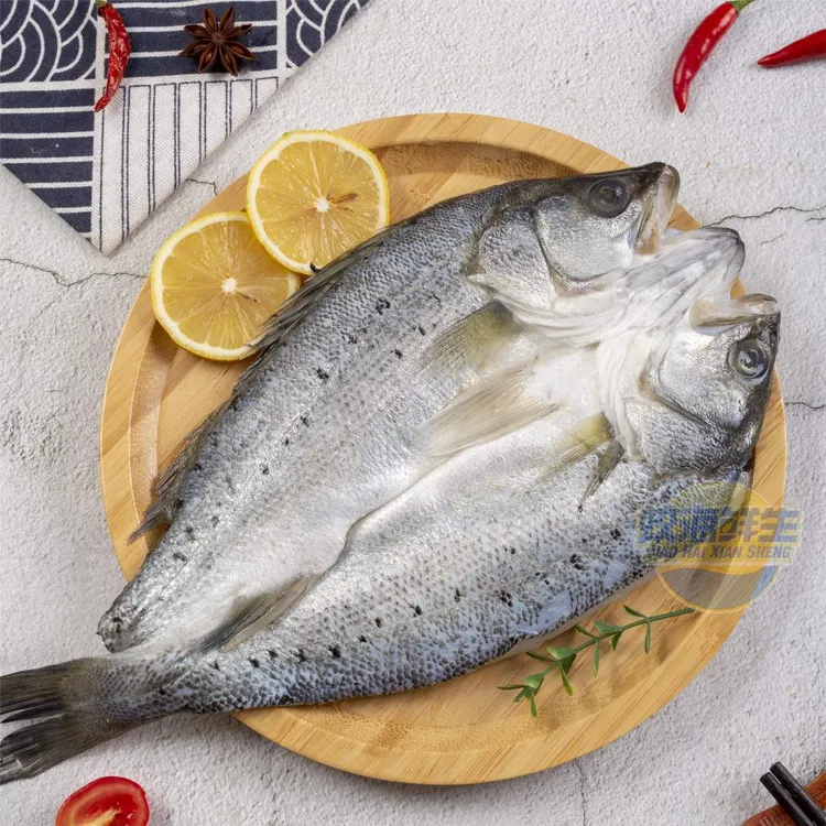 【婚宴家宴】开背海鲈鱼800-900g/条新鲜去鳞处理调味鲜嫩美味