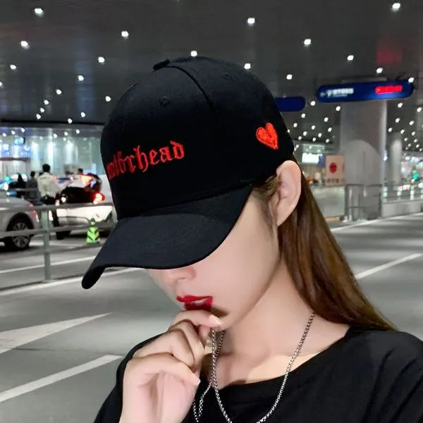 帽子女韩版潮流百搭防晒刺绣棒球帽遮阳鸭舌帽太阳帽女士运动帽子