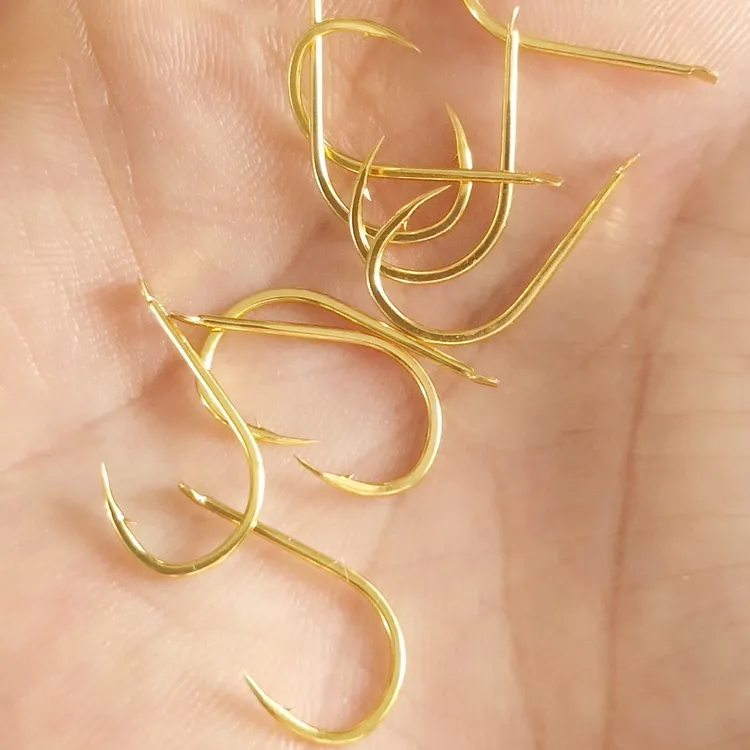 50枚海丰双槽歪嘴千又鱼钩钓大物鲢鳙草鳊翘嘴鳡鱼黑鲷黄脚海钓