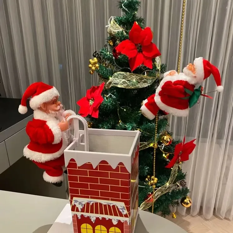【00和猫】爬绳爬楼梯爬窗户爬珠圣诞节礼物圣诞装饰玩具