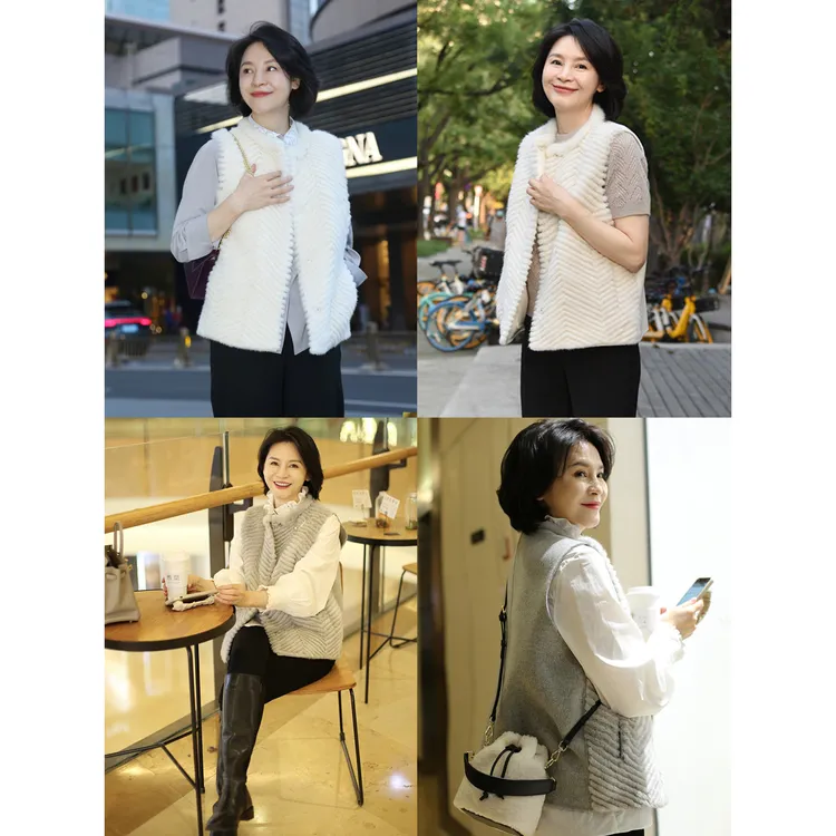 我是摩羯 丹麦进口水diao 正反双面穿针织外套