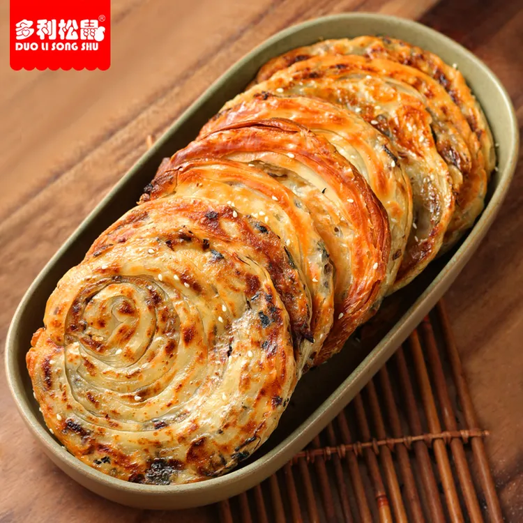 正宗梅干菜饼40片家庭装半成品美食餐饮外卖手抓饼速食早餐煎饼